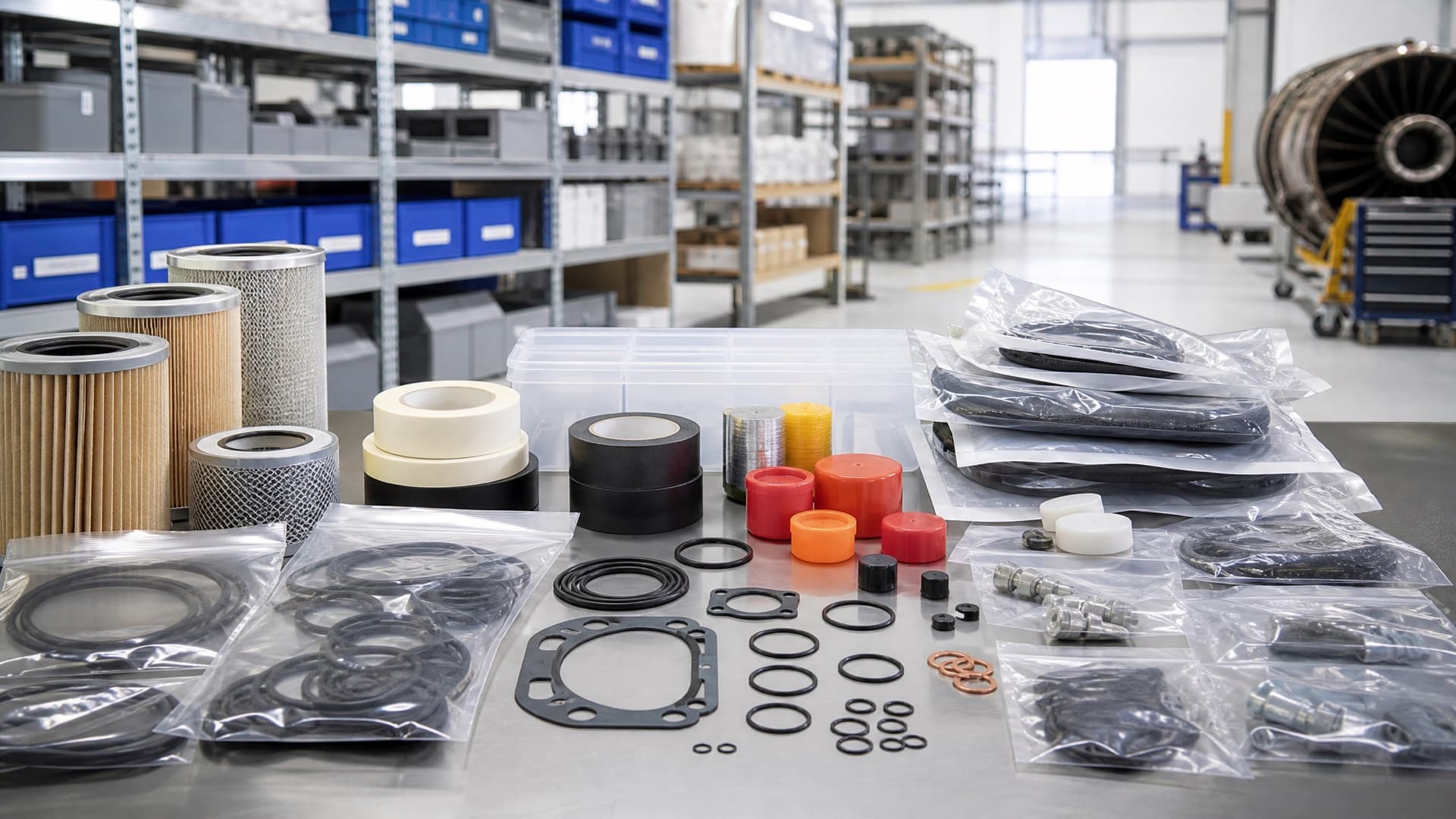 Organized aviation maintenance consumables and expendables
